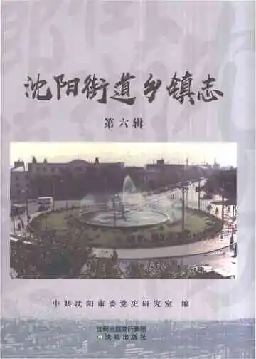 沈阳街道乡镇志第六辑