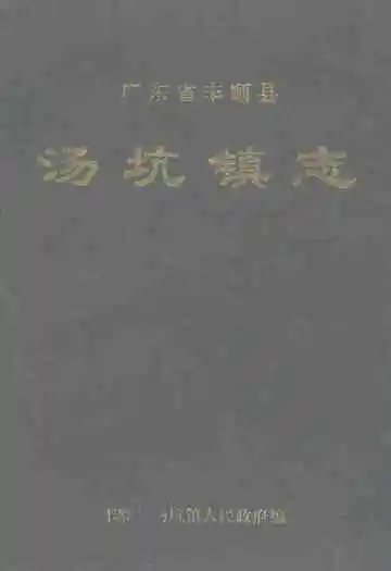广东省丰顺县汤坑镇志