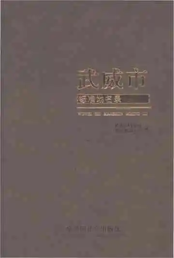 武威市标准地名录