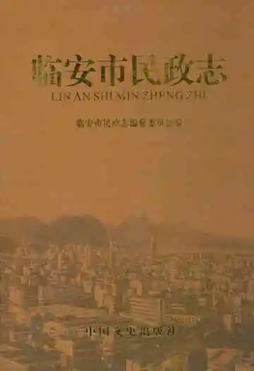 临安市民政志