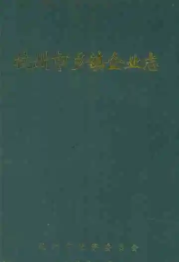 杭州市乡镇企业志