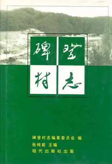 《碑登村志》
