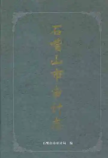 《石嘴山审计志》封面