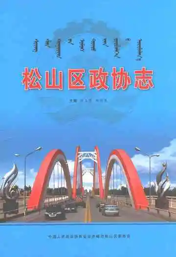 《松山区政协志》封面