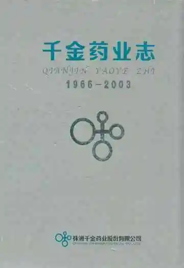 千金药业志(1966~2003)