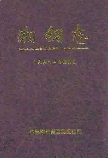 湘钢志(1991-2000)