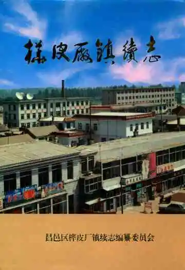 《桦皮厂镇续志》封面