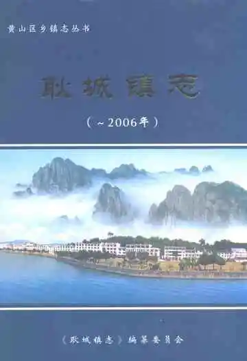 《耿城镇志(-2006年)》封面