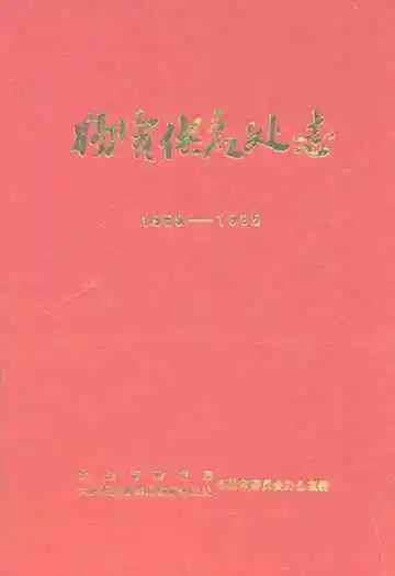 物资供应处志(1959-1985)