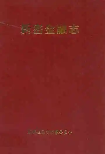 新密金融志