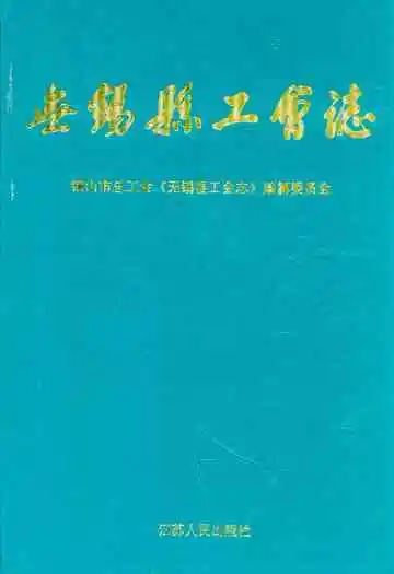 无锡县工会志