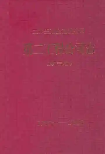 二十三冶金建设公司第二工程公司志(第三卷)(1991-2003)