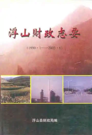 浮山财政志要(1990.1-2003.6)