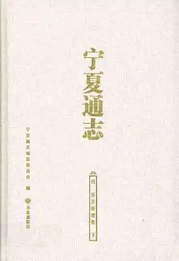 宁夏通志·四·经济管理卷(下)