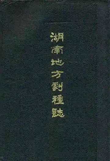 湖南地方剧种志(三)