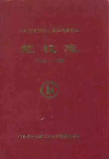 党校志(1958-1988)