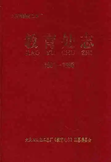 教育处志1961-1995