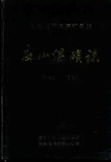 麻山煤矿志(1939-1985)