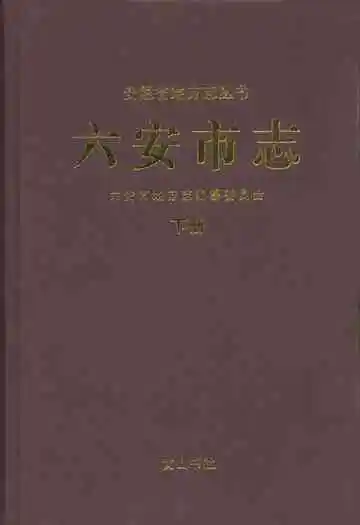 六安市志下册