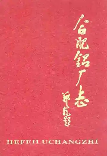 合肥铝厂志(第二卷)(1987-1996)