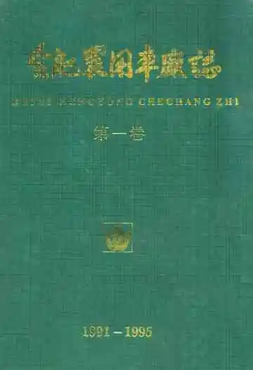 合肥农用车厂志(1991-1995)第一卷
