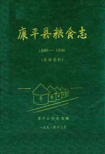 康平县粮食志1880-1990