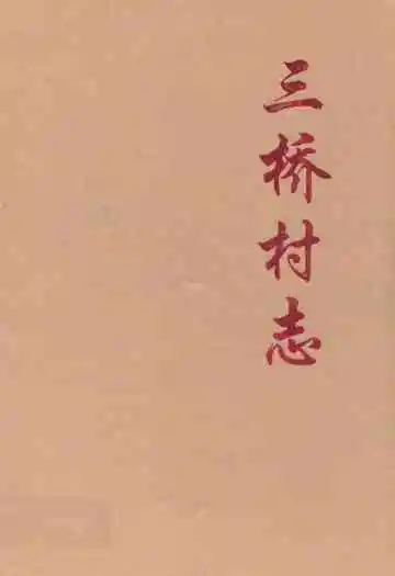 《三桥村志》
