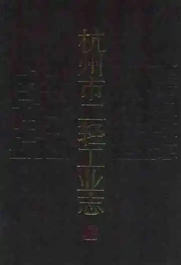 杭州市二轻工业志