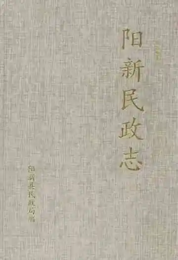 阳新民政志