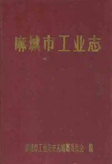 《麻城市工业志》