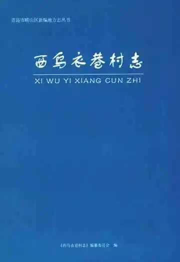 西乌衣巷村志