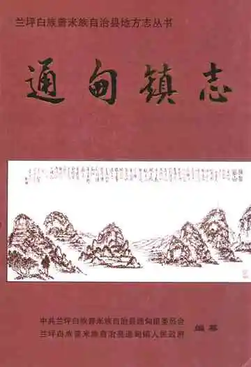 《《通甸镇志》》封面