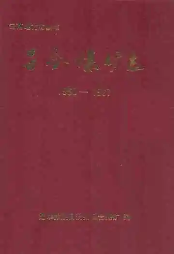 吕合煤矿志(1960-1987)