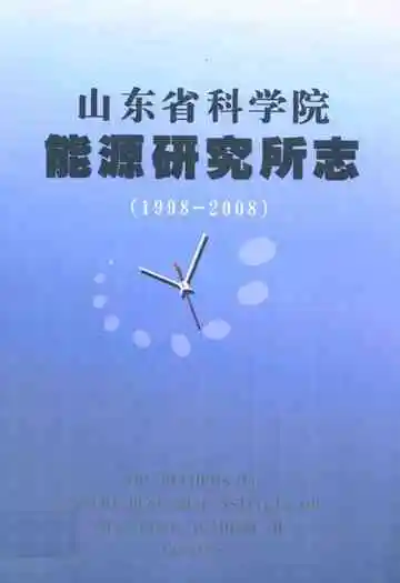 山东省科学院能源研究所志(1998-2008)