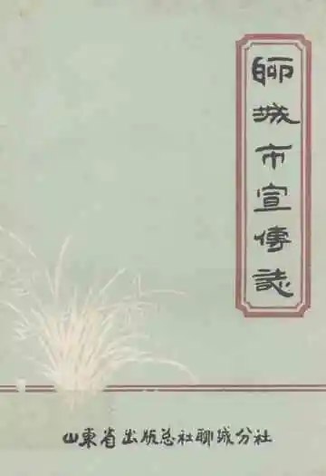 《聊城市宣传志》