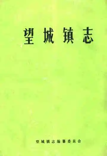 《望城镇志》