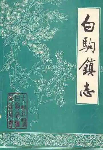 《白驹镇志》
