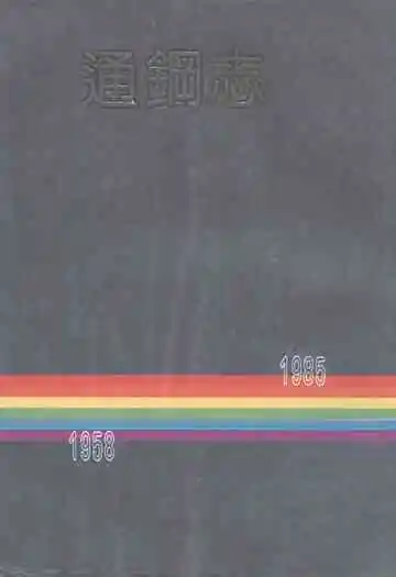 《通钢志(1958-1985)》封面