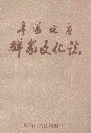阜阳地区群众文化志