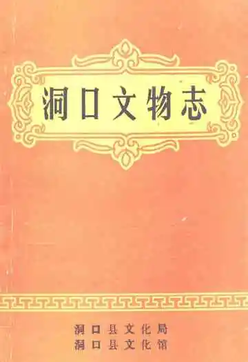 《洞口文物志》