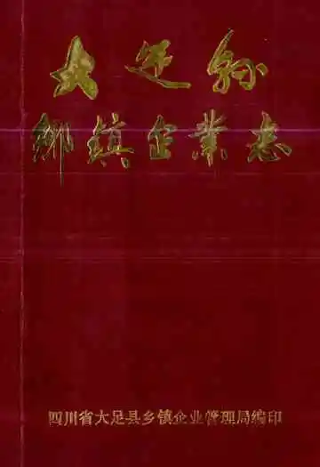 《大足县乡镇企业志》