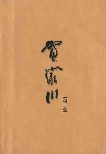 贺家川村志