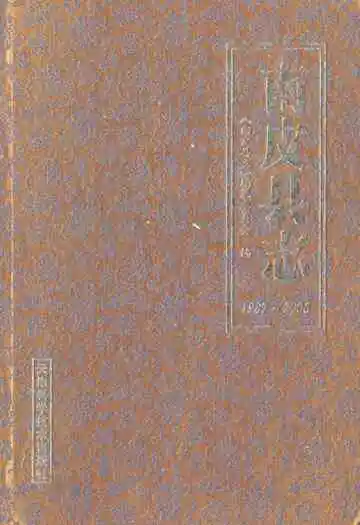 《南皮县志(1987-2006)》封面