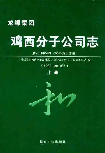 鸡西分子公司志(1986-2010)上册