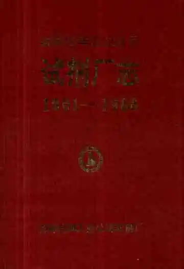 吉林化学工业公司试剂厂志(1961-1988)
