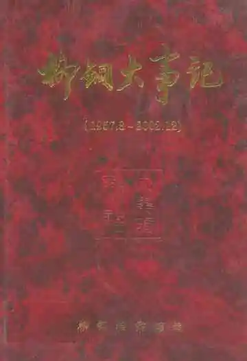 柳钢大事记(1957.8~2002.12)