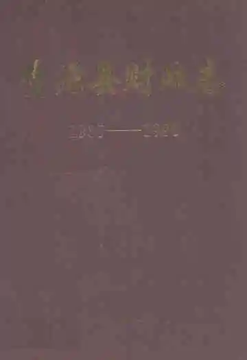 《资源县财政志(1935-1990)》封面