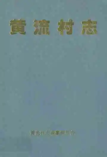 黄流村志