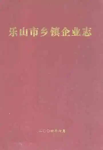 乐山市乡镇企业志