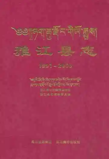 雅江县志(1991~2005)